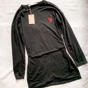 Missguided PLAYBOY T-Shirt Dress